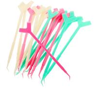 Alipis 18 pcs Kit de Rehaussement Cils Professionnel Outils de Lifting et Curling des Cils avec Manche Long Pratique pour Usage Salon et Voyage Rose Vert Blanc