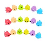 Alipis 18 Pcs Mini Resin Fish Glow in The Dark Goldfish Ornaments for Aquarium DIY Micro Landscape Bedroom Office Decor