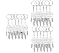 Alipis 18 Pcs porte-clés attrape-rêves ornement de clé attrape-rêves porte-clés en alliage décor de porte-clés décor de ornement clé Sacs pendentif accessoires Charme décorations