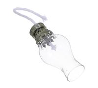 Alipis 1ensemble Lampe à Pétrole Vintage avec Accessoires Verre Et Mèche Éclairage Urgence pour Maison Camping Et Activités Plein Air