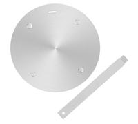 Alipis 1ensemble Plaque Adaptateur Induction Inoxydable Diffuseur De Chaleur Pour Cuisinières à Induction Et Électriques Pratique Et Compact