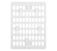 Alipis 1ensemble Support de Rangement Mural Peg Board Étagère Suspendue Perforée pour Cuisine Salle de Bain et Bureau Organisateur Compact pour Outils et Accessoires Set avec Crochets