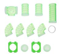 Alipis 1ensemble Tuyau De Tunnel pour Hamster De Accessoire De Jeu Résistant pour Rongeurs Design Modulable pour Aménager La Cage des Hamsters Gerbilles Et Souris