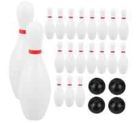Alipis 2 Ensembles Bowling pour Garçon Fille PVC avec Quilles et Balles Éveil Éducatif pour Garçons et Filles Jeu Intérieur et Extérieur pour Coordination Main-œil