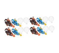 Alipis 2 Ensembles Décoration Flottante D'aquarium Ornements Réservoir Décoratif Decoration Marine Decoration Nature Adorable Décor D'aquarium Figurine De Plongeur en Résine 4 Pièces * 2