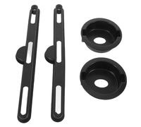 Alipis 2 Ensembles Folding Desk Accessories with Foldable Cup Holder and Multi-Device Card Slot Organizer for Bed Laptop Table Portable High-Strength Plastic Inserts for Home and Dorm Use