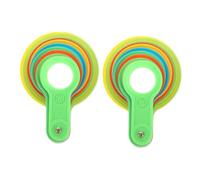 Alipis 2 Ensembles Lot de Cercles de Mesure pour Fruits Jauge Plastique Outil Précis pour Évaluation et Classement des Légumes et Fruits à Usage Domestique et Professionnel