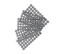 Alipis 2 Ensembles Marqueurs Réfléchissants Points De Marquage De Numérisation 3D Points De Référence Point De Marquage De Référence Marqueur/Points Portables Point De 5 Feuilles*2