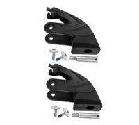 Alipis 2 Ensembles Plaquettes Frein Patins à roulettes Accessoires Freins Robustes et Antidérapants pour Roller Skating Sécurité et Arrêt Rapide Compatibles Inline Skates Montage Facile