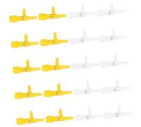 Alipis 2 Ensembles Régulation Air pour Aquarium De Accessoire De pour Pompes À Air Compatible Tanks Systèmes Aération Installation Facile Matériau 20 Pièces * 2