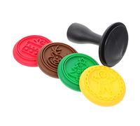 Alipis 2 Ensembles tampon à biscuits biscuit de Noël emporte-pièces de Noël gommes 3d ustensile de cuisine emporte pièce noel décorer à biscuits de cuisson Gel de silice