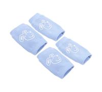 Alipis 2 Paires Chaussettes de Danse Coton pour Chaussures Protège-Orteils Léger et Respirant Adaptées pour Danseuses Usage sur Toutes Surfaces Lot de Bleu Motif Chien