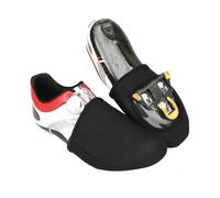 Alipis 2 Paires de Couvre-Chaussures en Néoprène pour Cyclisme, Coupe Mi-Pied, Imperméables et Coupe-Vent, Antidérapants, pour Cyclisme de Nuit et Extérieur Sécurisé