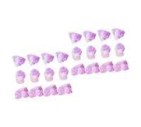 Alipis 2 Paquets diffuseur d'aromathérapie en Pierre réservoir décorations Caillou Couleur pêche à Poisson Pierres de Remplissage en Vase Galets décoratifs Gravier Cristal Violet,Mauve