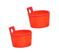 Alipis 2 pièces Bailer Épais à Manche Long Résistant pour Cuisine et Jardinage Louche Plastique et Facile à Nettoyer pour Fleurs et Service Eau
