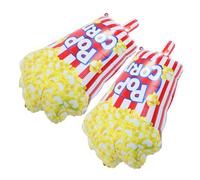 Alipis 2 pièces Ballons Popcorn Géants Décoration Fête Cinéma Soirée Film Anniversaire Garçon Fille Thème Popcorn