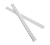 Alipis 2 Pièces Bandes de Remplacement pour Bords de Pelle à Poussière Plastique Protection et Réparation pour Balai Pelle et Balayette Lot