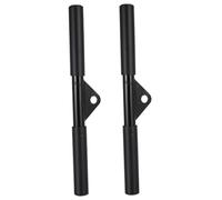 Alipis 2 pièces Barre Droite Latérale pour Tirage Musculation Accessoires Câble Gym Portables Poignées de Traction DIY pour Entraînement Fitness