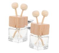Alipis 2 Pièces Bouteille De Parfum De Voiture Flacon De Voyage Pour Parfum Bouteille De Parfum Vide Support De Parfum De Voiture Porte-parfum De Voyage Joli De Parfum Un Verre