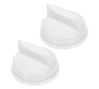 Alipis 2 Pièces Bouton de Réglage Micro-ondes Plastique Molette Thermostat pour Contrôle Température Précis Accessoire de Remplacement Antichoc pour Réparations DIY