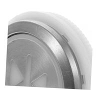 Alipis 2 pièces Boutons Ascenseur de Remplacement Poussoir pour Ouverture et Fermeture Compatibles pour Ascenseurs Résidentiels et Bureaux Style Moderne Blanc Lumineux sans Braille