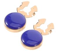 Alipis 2 pièces Boutons Manchette Cuivre pour Hommes Élégants Boutons de Chemise Noirs Accessoires Durables pour Costumes Formels Mariage Bal et Occasions Spéciales