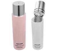 Alipis 2 pièces Brosse à Cheveux de Voyage Antistatique Rouleau Coiffant Léger pour Femmes Peigne Doux sans Accrocs Adapté Cheveux Bouclés et Démêlage Rapide