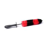 Alipis 2 pièces Brosse Jante Voiture Poils Souples sans Rayure Nettoyage Voiture Multi-Usage pour Jantes Roues Pneus Moto Vélo Tuyaux Échappement