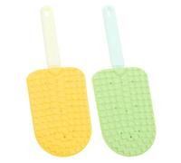 Alipis 2 Pièces Brosse pour Chat Double Face Brosse de Toilettage pour Chat Lavable Enlève les Poils Morts et Masse Pp pour Chiens Toilettage et Mue