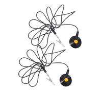Alipis 2 Pièces Câble de Mise Terre avec Clip Esd avec Ventouse Protection les Décharges pour Ateliers et Équipements Sensibles