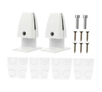 Alipis 2 pièces Clip de Séparation de Bureau Aluminium Pince T Régable pour Écran Vertical Support de Fixation pour Cloison de Bureau Stable et Facile à Installer