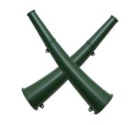 Alipis 2 pièces Corne de Signal Militaire Klaxon Multifonction pour Entraînement Fête Activités Extérieures et Jeux Enfantins Vert