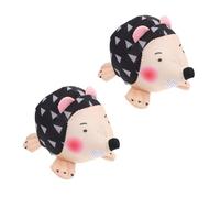 Alipis 2 pièces Coussin à Épingles Hérisson Décoratif Polyester Compact pour Couture Aiguilles à Broder et Machine Lot