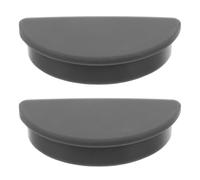 Alipis 2 Pièces Coussinets Silencieux Demi-ronds A32 en Silicone pour | Support Stable, Absorption des Chocs, Fermeture Douce, Compatibilité, Noir pour Maisons et Soins