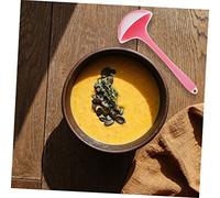 Alipis 2 pièces Cuillères de Service Silicone Louche Antiadhésive pour Soupe et Riz Ustensiles de Cuisine Portables Résistantes et Faciles à Nettoyer Protection des Casseroles