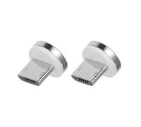 Alipis 2 pièces Embouts Connecteurs Magnétiques pour Câble Chargeur Téléphone Lot de Têtes Adaptateurs Compatible avec Plusieurs Modèles Charge et Transfert de Données Sécurisé