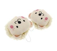 Alipis 2 pièces Éponge de Bain Lion Cartoon pour Exfoliante Douce Polyvalente pour Massage Adaptée Maison et Voyage Couleur Vert