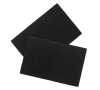 Alipis 2 Pièces Éponge Hydroponique Rectangulaire en Écume Noire pour Culture sans Sol, Outil Facile à Gérer et Gain de Place, pour Jardinage Urbain et Croissance des Jeunes Plants