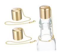 Alipis 2 pièces Éteignoir de Bougies Laiton Couvre-flamme Réutilisable Extincteur de Feu Sûr et Élégant pour Mèches Accessoire Décoratif pour Maison