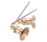 Alipis 2 Pièces Extincteur de Bougie, Éteignoir à Bougie, Longueur Réglable, Aluminium et Fer, pour Bougies et Bougies Chauffe-Plat, Intérieur Décoratif, Usage Domestique