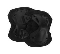 Alipis 2 Pièces Genouillères Tactiques à Coque Dure, Rembourrage | Ajustement Sûr, Design Respirant, Sangles Solides, pour Alpinisme et Sports de Plein Air