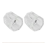 Alipis 2 Pièces Godets de Teinture Liquide en Plastique Réutilisables pour Manucure, Coupes en Verre pour Nail Art Faciles à Stocker, pour Artistes en Onglerie