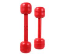 Alipis 2 pièces Haltères Bois pour Garçon Fille Haltères Maternelle Ergonomiques pour Gymnastique et Jeux Petits pour Tonifier Bras et Épaules