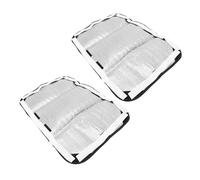 Alipis 2 pièces Housses de Protection pour Fenêtres et Portes de Camping Car Occultant Imperméable UV Installation Facile Isolation Thermique pour Rideaux Voiture Camping