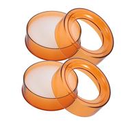 Alipis 2 pièces Humidificateur de Doigts de Bureau Éponge Ronde pour Compter Outil de Mouillage Pratique pour Documents Gain Durabilité