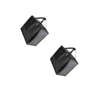 Alipis 2 Pièces isolants Pochette Rangement Pochette de Rangement Pochette étanche Pochette Etanche Box Repas de Rangement Pratique Isolant extérieur Tissu Non tissé Black