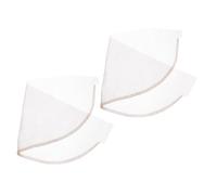 Alipis 2 pièces Lace Frontal Wig Closure Deep Lace Net For DIY Wig Making Soft Breathable Base For Repair And Custom Hairpieces