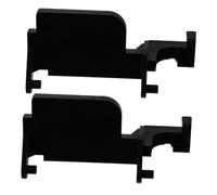 Alipis 2 Pièces Loquets de Porte de Four à Micro Ondes Accessoire de Remplacement Durable pour Porte de Micro Ondes Installation Facile et Compatible avec Divers Modèles