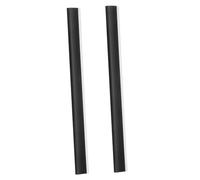 Alipis 2 Pièces Lot de Bandes de Protection Plastique pour Bord de Pelle à Poussière Barre de Pression Souple pour Nettoyage des Coins Remplacement et Résistant Rebord de Pelle