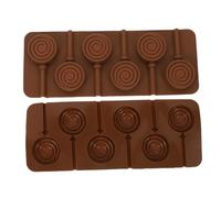 Alipis 2 Pièces Lot De Moules à Bonbons Silicone Moules à Sucettes Au Chocolat Silicone Outils De Cuisson